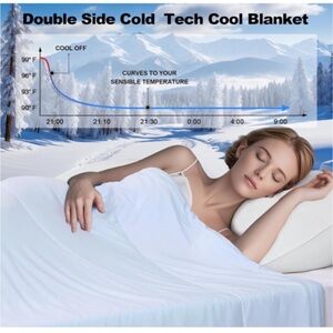 Cooling Blanket for Comfortable Sleep
